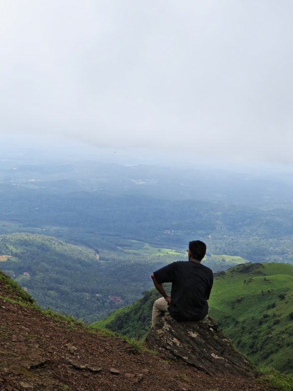 At Mallyanagiri Peak, Chikmagalur, Karnataka
